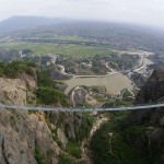 Glass Suspension Bridge Is Open To The Public In Hunan