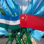 uzbek-chinese-flags-tashkent