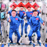 (EyesonSci)CHINA-SHENZHOU-18-SPACE STATION-ENTERING (CN)