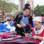 #CHINA-GUIZHOU-MIAO ETHNIC GROUP-SISTERS FESTIVAL (CN)