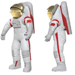 (EyesOnSci)CHINA-MOON-LANDING SPACESUIT-EXTERIOR DESIGN-UNVEILING (CN)